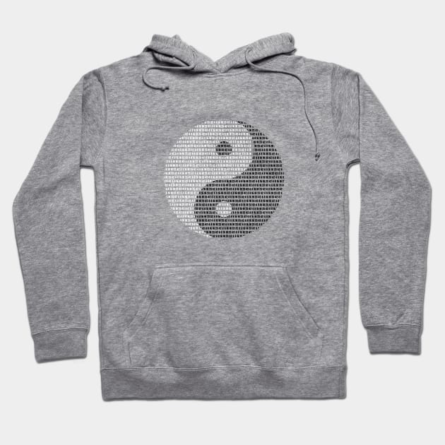 The Numbers Yin Yang Hoodie by geekbias